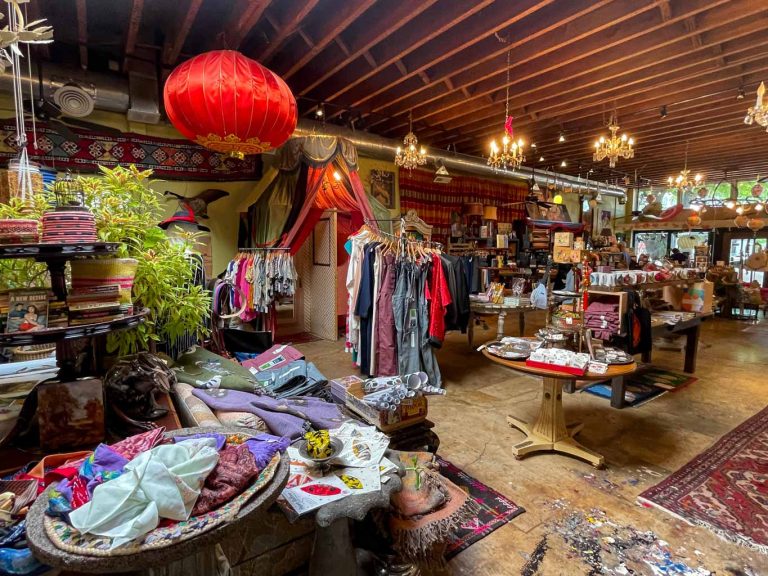 Inside Flutter shop