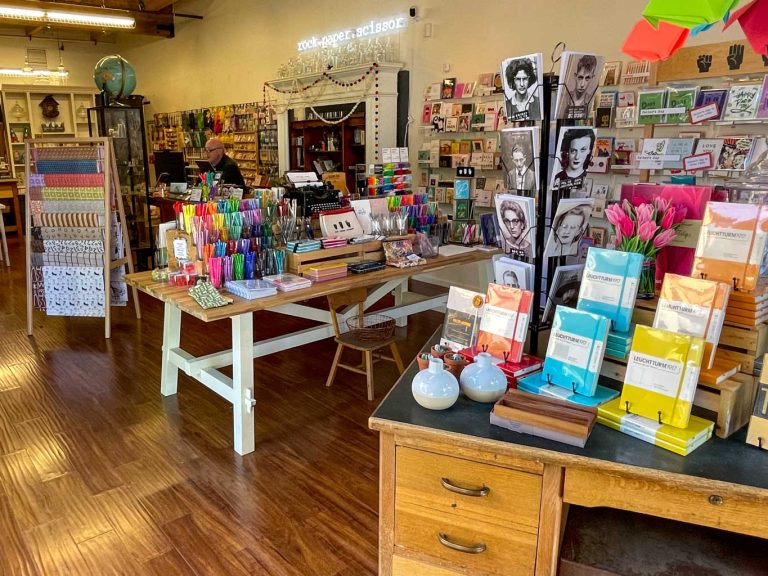 Inside Rock . Paper . Scissors store