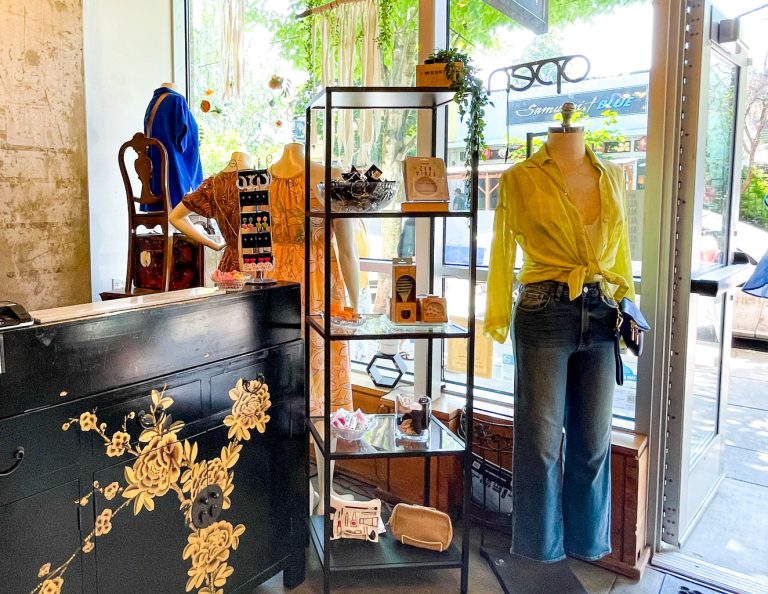 Sloan Boutique inside store